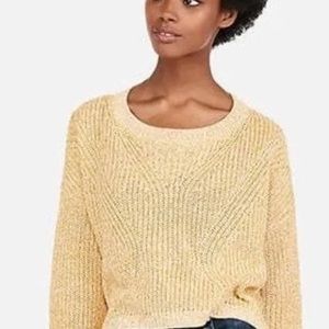 Express Braided Back Sweater